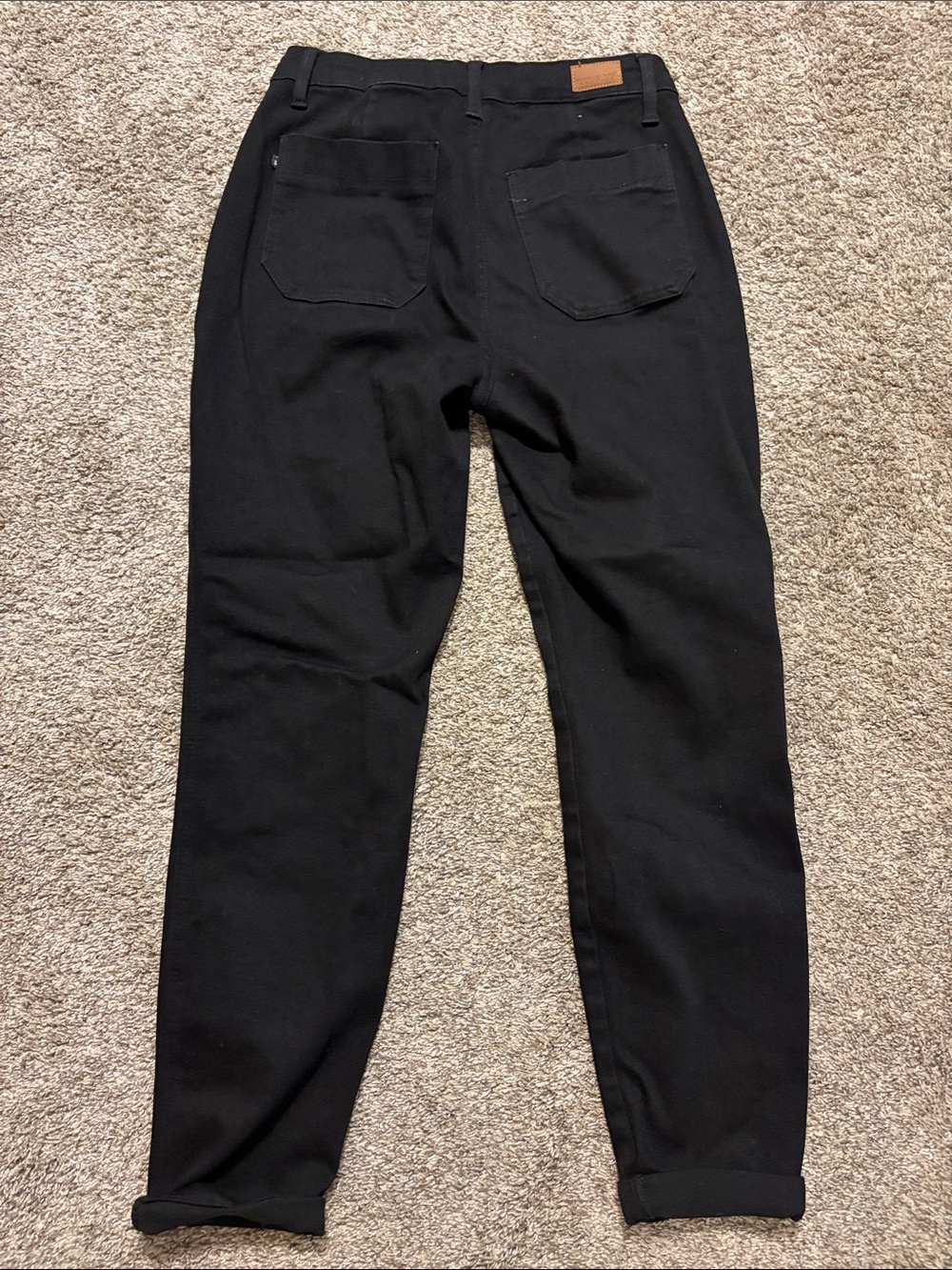 Judy Blue Women’s Jet Black Jogger Jeans 9/29 - Picture 8 of 10